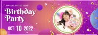 Birthday Party Cover template