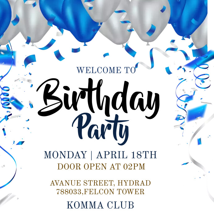 birthday-party-template-postermywall