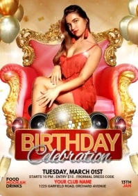 BIRTHDAY PARTY A1 template