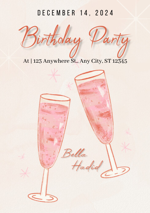 Birthday Party Template | PosterMyWall