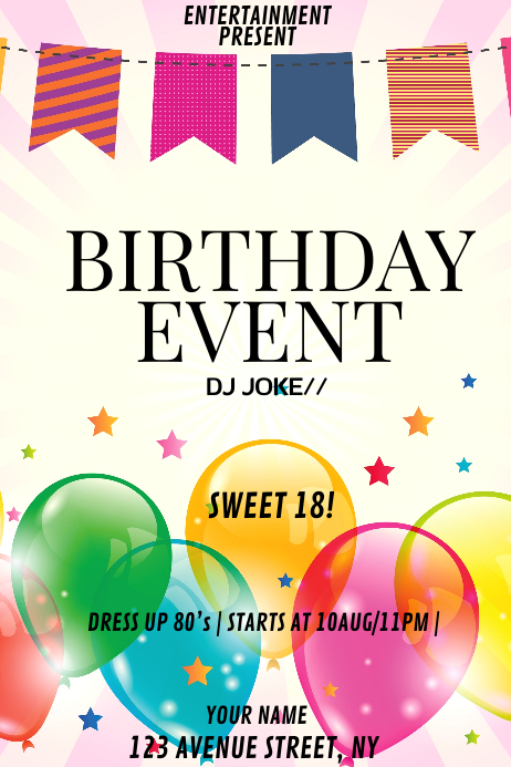 Brochure D Anniversaire Flyer Modele Postermywall Brochure D Anniversaire Flyer Modele Postermywall