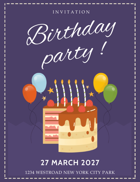 Brochure D Anniversaire Flyer Modele Postermywall Brochure D Anniversaire Flyer Modele Postermywall