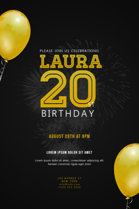 Brochure Fete D Anniversaire Brochure Modele Flyer Postermywall Brochure Fete D Anniversaire Brochure Modele Flyer Postermywall
