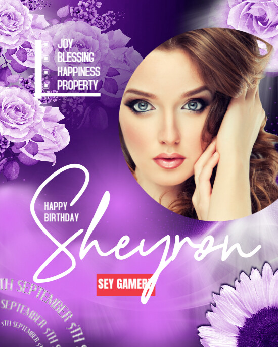 Modèle Birthday party invitation poster design | PosterMyWall