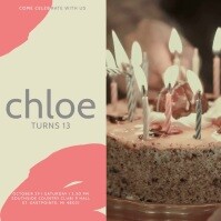 Birthday Party Invitation Video Template