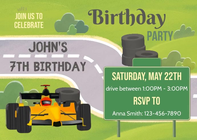 Une Invitation A Une Fete D Anniversaire Modele Gratuit Brochure Pour Garcons Postermywall Une Invitation A Une Fete D Anniversaire Modele Gratuit Brochure Pour Garcons Postermywall