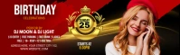Birthday Party LinkedIn Career Cover Photo template