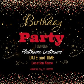 Birthday Poster Templates Birthday Poster Templates