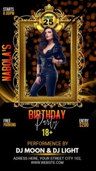 Dj Party WhatsApp Status Template | PosterMyWall