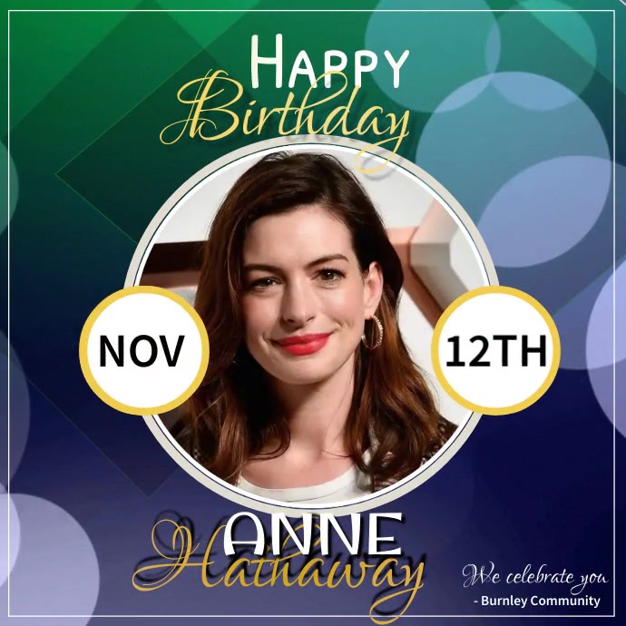 Birthday post Template PosterMyWall