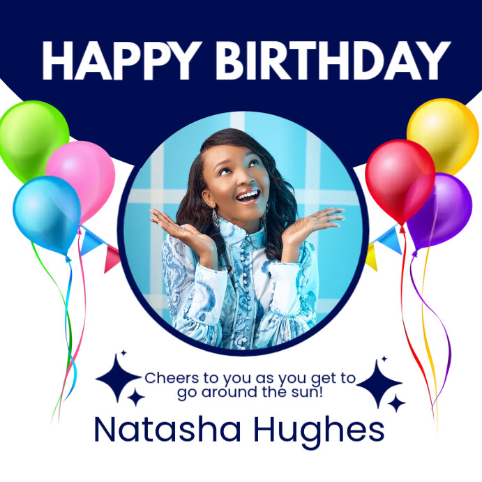 birthday post Template PosterMyWall
