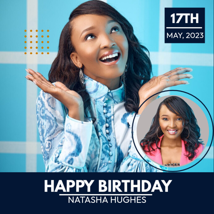birthday post Template PosterMyWall