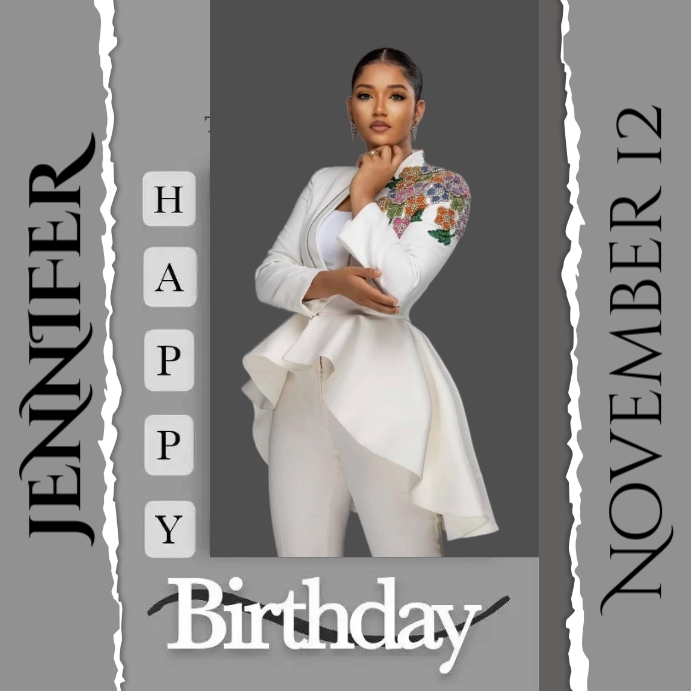 Birthday post Template PosterMyWall