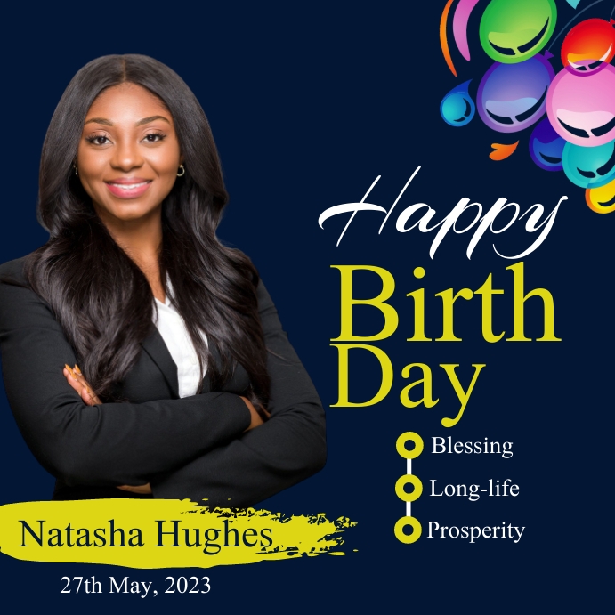 birthday post Template PosterMyWall