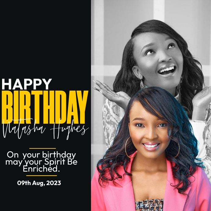 birthday post Template PosterMyWall