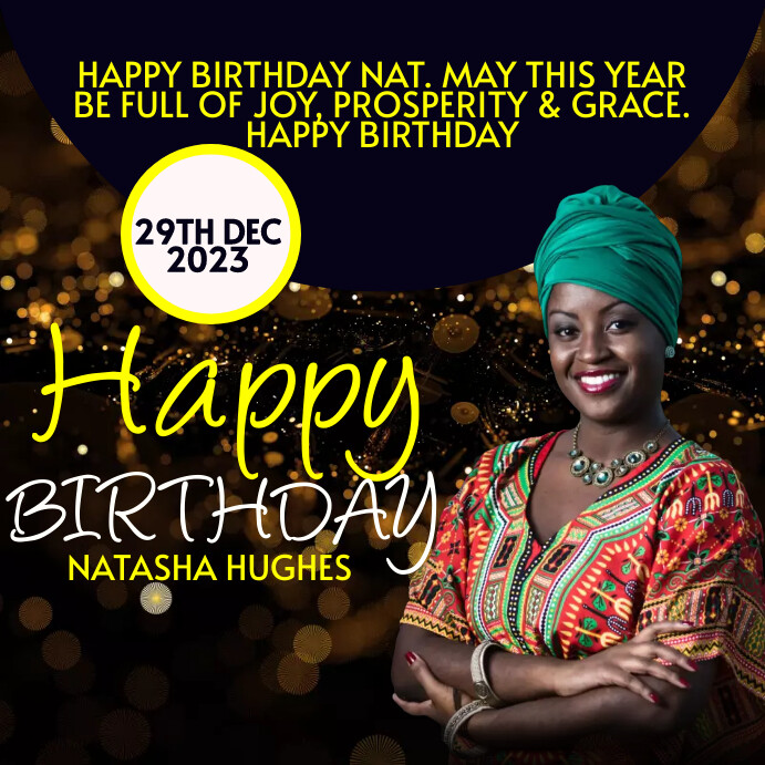 Copy of birthday post | PosterMyWall