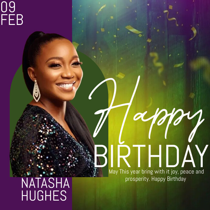 Copy of birthday post | PosterMyWall