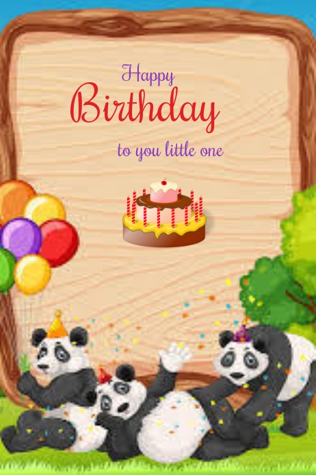 birthday poster (1) Template | PosterMyWall