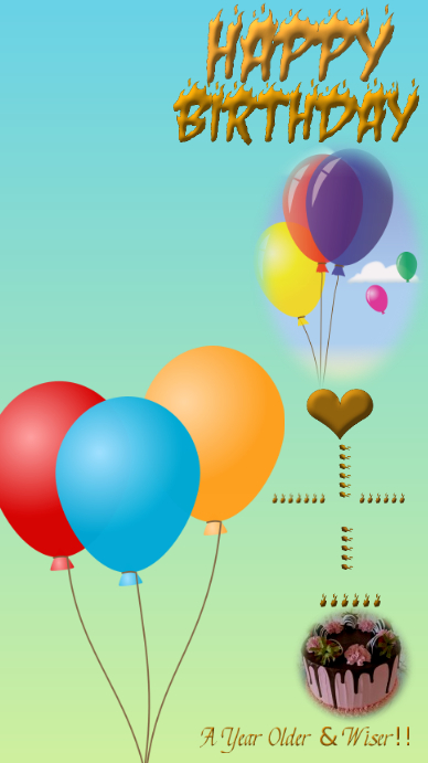 Copy of Birthday | PosterMyWall