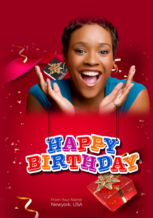 Birthday Poster Template PosterMyWall