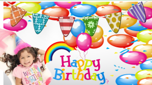 Birthday Poster YouTube-thumbnail template