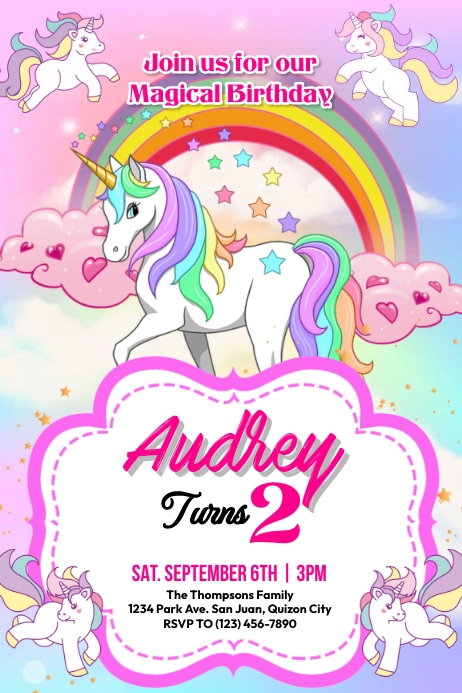Birthday Poster Template PosterMyWall