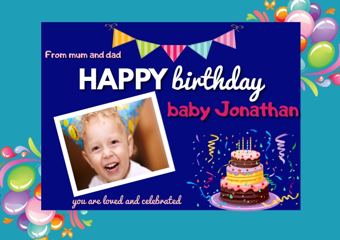 Birthday Posters Template PosterMyWall