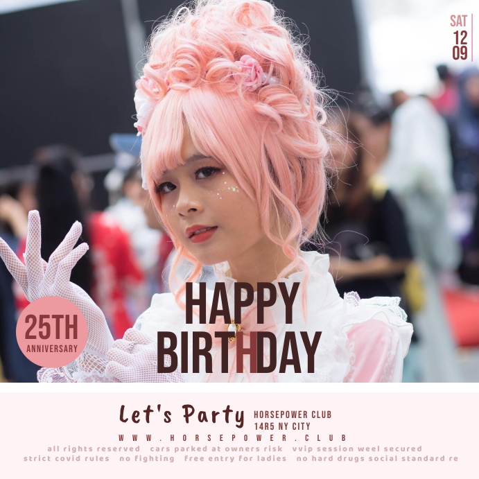 Birthday Template PosterMyWall