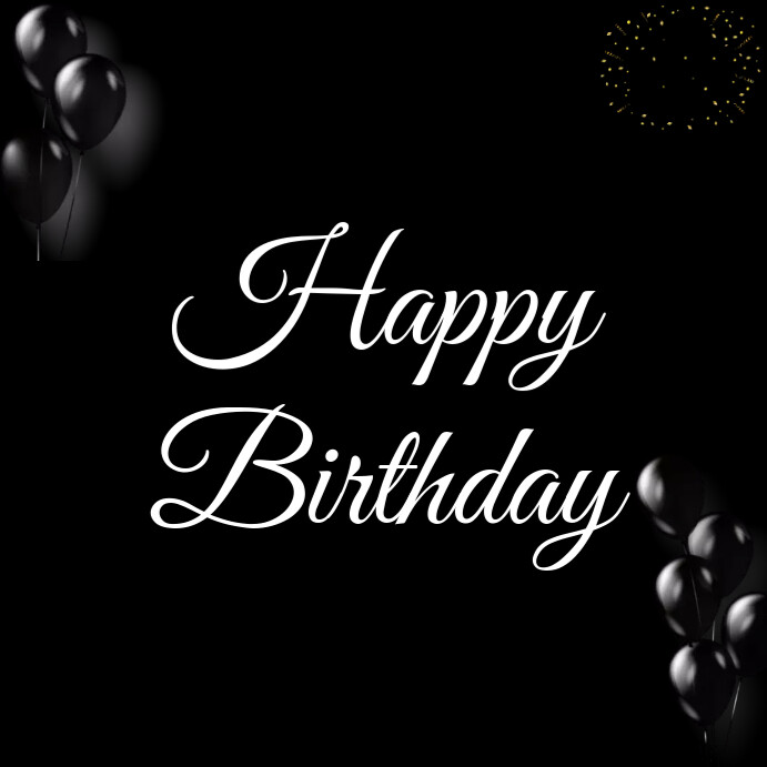 Birthday Template PosterMyWall