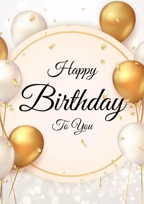 Birthday Template PosterMyWall