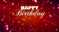 Birthday Template Digital Display (16:9)