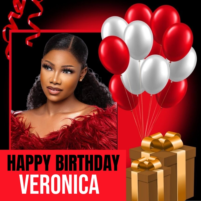 Birthday template PosterMyWall
