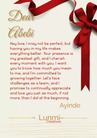 Birthday template A4