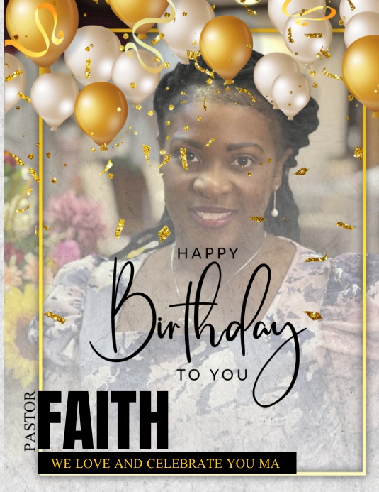BIRTHDAY TEMPLATE PosterMyWall