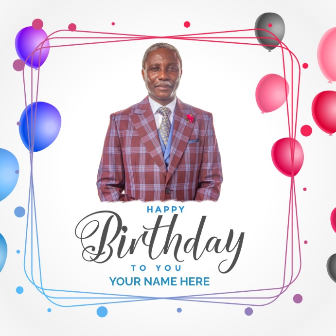 Copy of Birthday Template Editable PosterMyWall