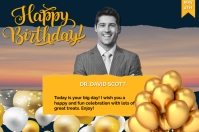 Birthday template flyer Poster