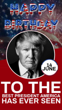 Birthday Tribute Instagram Story Video template