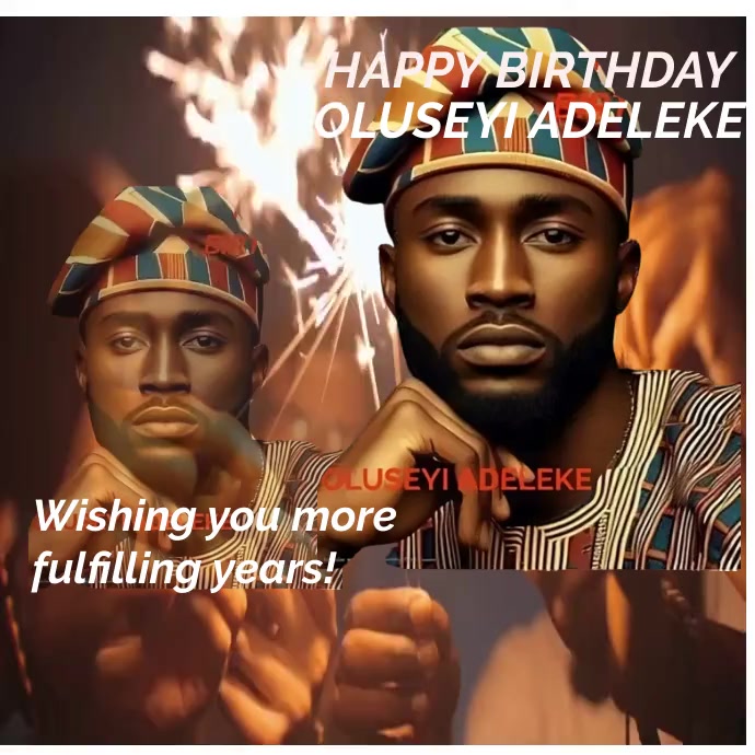 Birthday Video Template | PosterMyWall