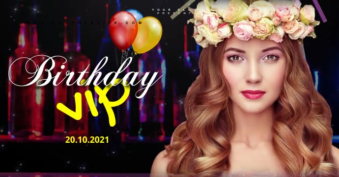 BIRTHDAY VIP Flyer Template | PosterMyWall