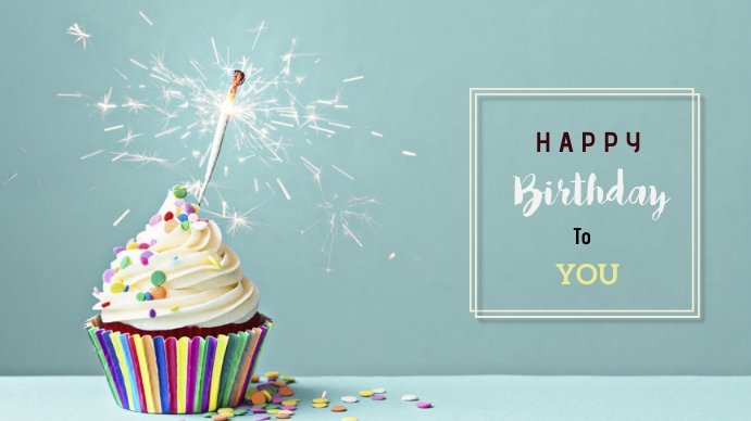 Birthday Wish, Digital Card Ekran reklamowy (16:9) template