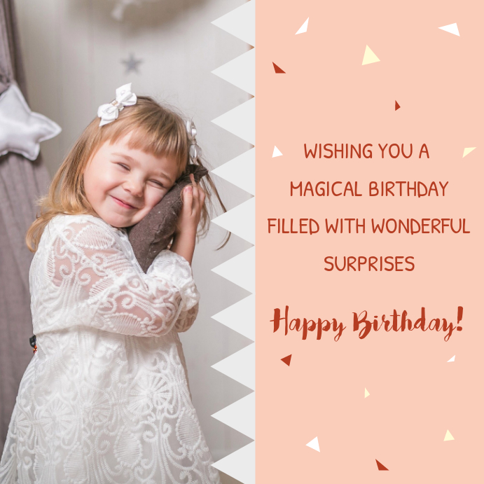 Birthday Wish Instagram Template PosterMyWall