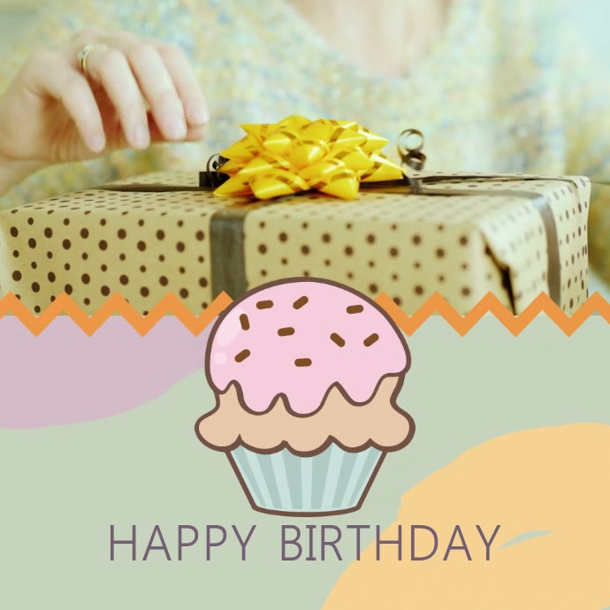Birthday Wish Video Instagram Template PosterMyWall