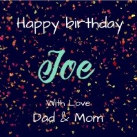 6 090 Happy Birthday Customizable Design Templates Postermywall