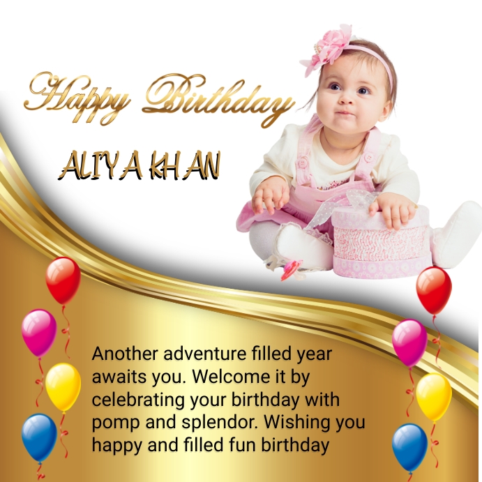 birthday wishes Instagram Post template