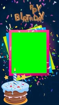 Birthday Wishes Template Instagram Story