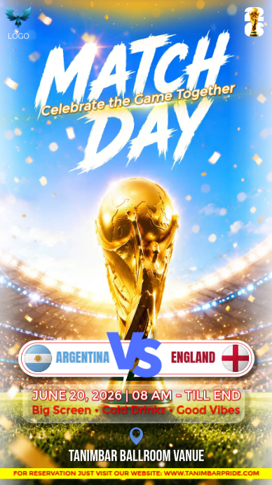 Football Match Viewing Party Template | PosterMyWall