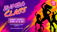 Biru Ceria Zumba Class Pos Twitter template
