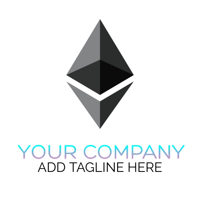 Bitcoin Logo design, Instagram story, flyer template