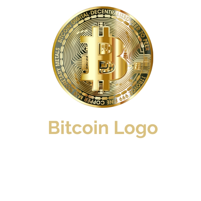 Btc Monogram Bitcoin logo design Template | PosterMyWall