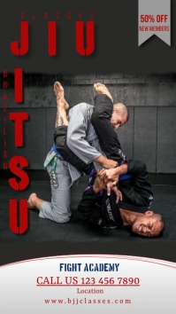 BJJ Instagram Story template